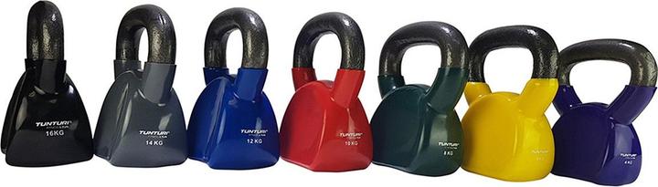 Actual product image Tunturi Vinyl Gusseisen Kettlebell (1 x 16 kg)