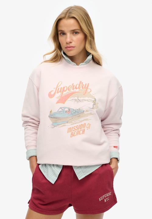 Immagine prodotto Superdry Lässiges Souvenir Sweatshirt mit Grafik und Rundhalsausschnitt (10)