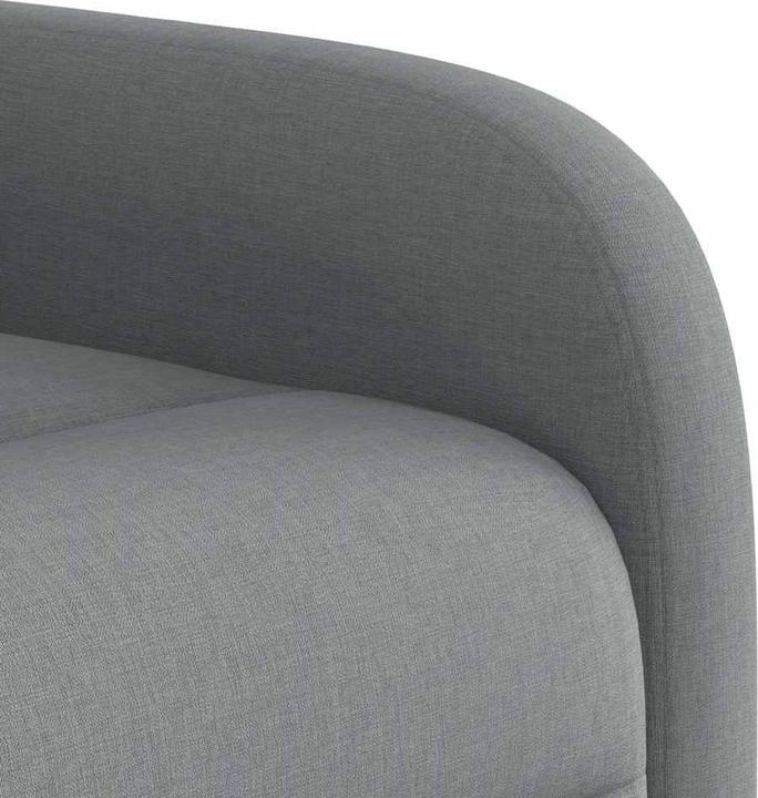 Immagine prodotto VidaXL Sedia da massaggio in tessuto grigio chiaro