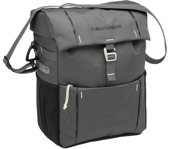 Produktbild New Looxs TASCHE VIGO SINGLE GREY 18,5L. (18.50 l, Gepäckträgertasche)