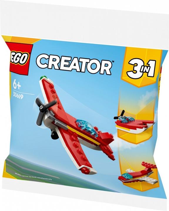Actual product image LEGO 30669 Legendary red plane (30669, LEGO Creator 3-in-1)