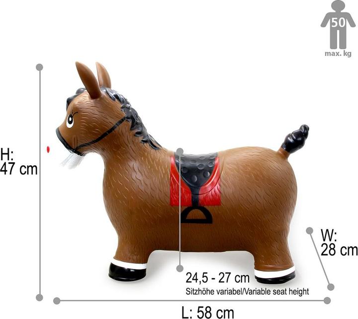 Actual product image Jamara Horse
