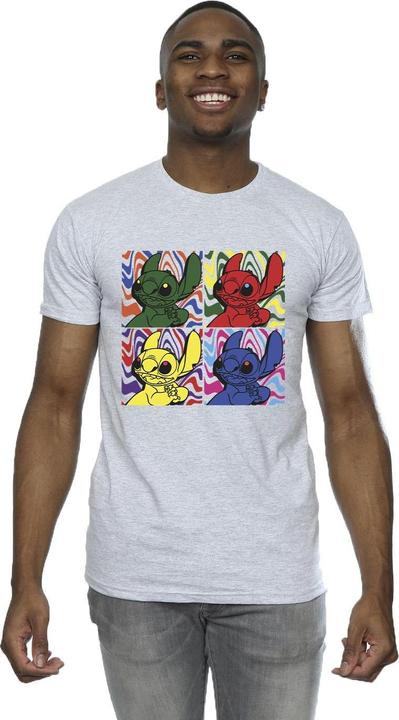 Immagine prodotto Disney Lilo & Stitch Pop Art Maglietta Uomo (4XL)