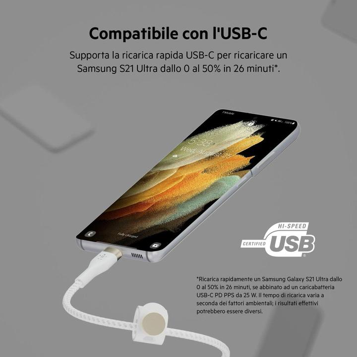 Produktbild Belkin USB C – USB C (1 m, USB 2.0)