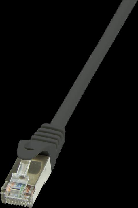 Actual product image LogiLink Network cable (F/UTP, CAT6, 0.25 m)