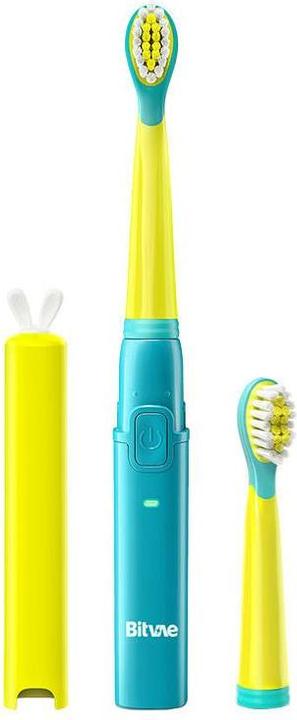 Immagine prodotto Bitvae Spazzolino sonico con set di testine BV 2001 (blu/giallo) (Spazzolino sonico)