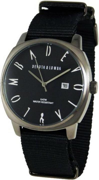 Produktbild Devota & Lomba Herrenuhr DL008MSPBK-01BLACK (Ø 42 mm) (42 mm)