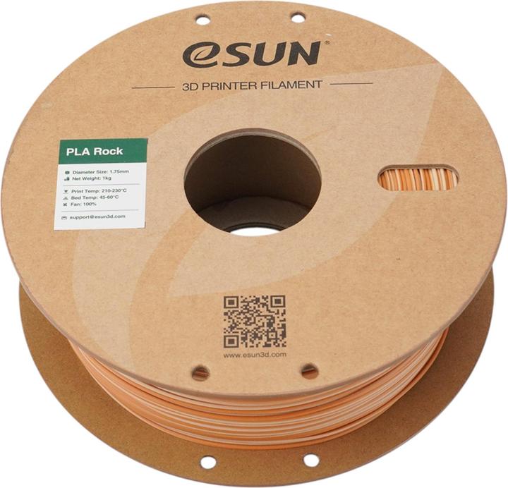 Produktbild eSUN PLA ROCK 1,75mm SANDSTONE 1kg (PLA, 1.75 mm, 1000 g, Beige)