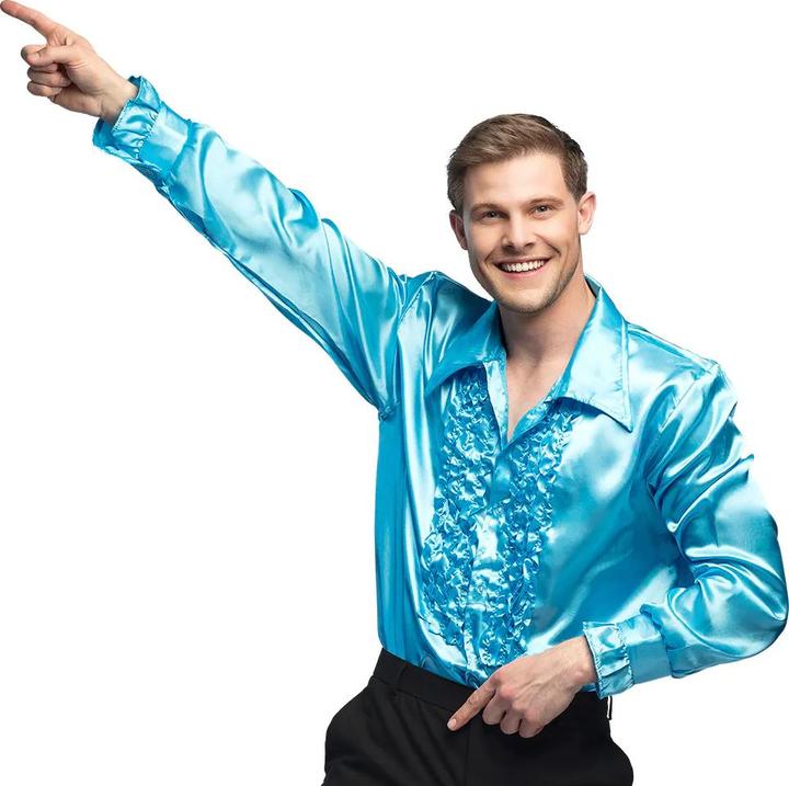 Produktbild Boland Party Shirt : Rüschenhemd Satin (L)