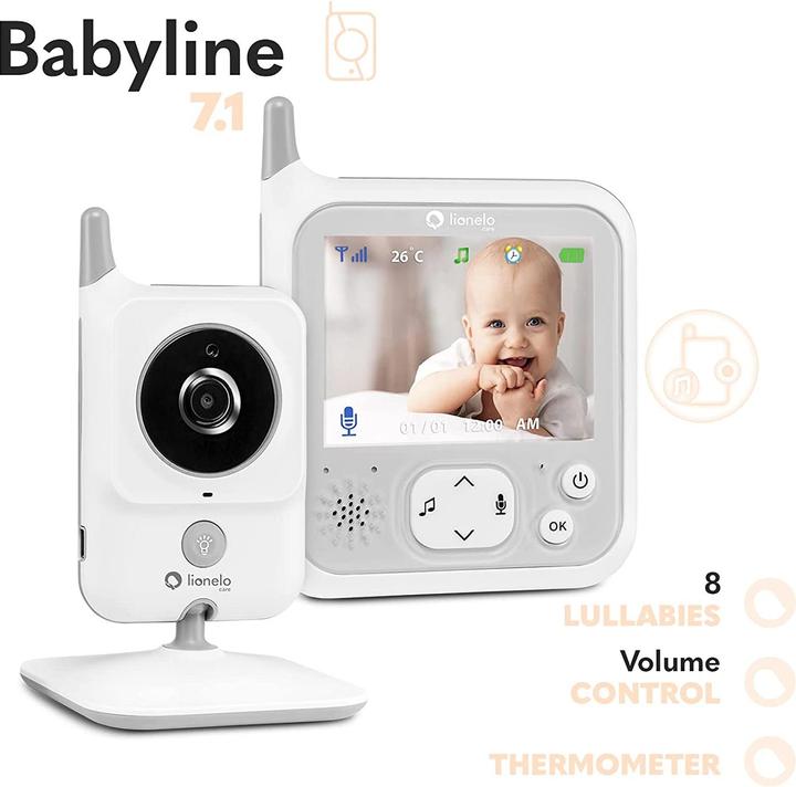 Produktbild Lionelo Babyline (Babyphone mit Kamera, 260 m)