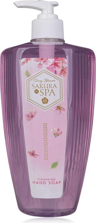 Accentra Seifenspender mit Handseife SAKURA SPA (Flüssigseife, 760 ml)