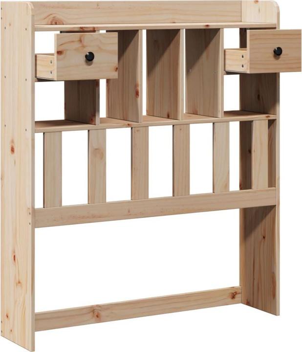Image du produit VidaXL Tête de lit Tête de lit avec espace de rangement 90cm pin massif