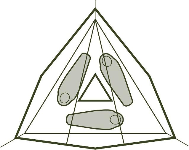 Actual product image Tentsile Stingray Safari (Tree tent, 15 kg, 3 persons)