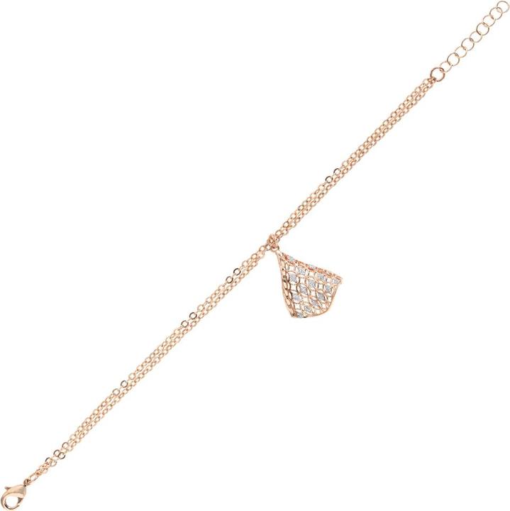 Immagine prodotto Ottaviani Bracciale in bronzo con glitter argento