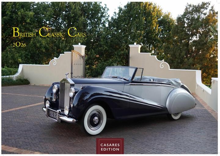 Actual product image British Classic Cars 2026 S 24x35cm