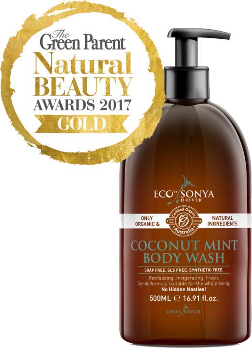 Image du produit Eco by Sonya Lavage de corps à la noix de coco et à la menthe (500 ml)