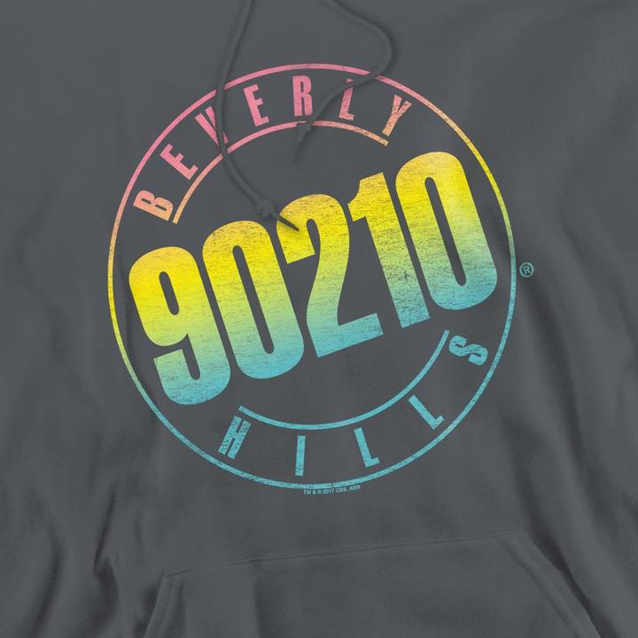Immagine prodotto 90210 Felpa con Cappuccio Logo Miscela di Colori Uomo (S)