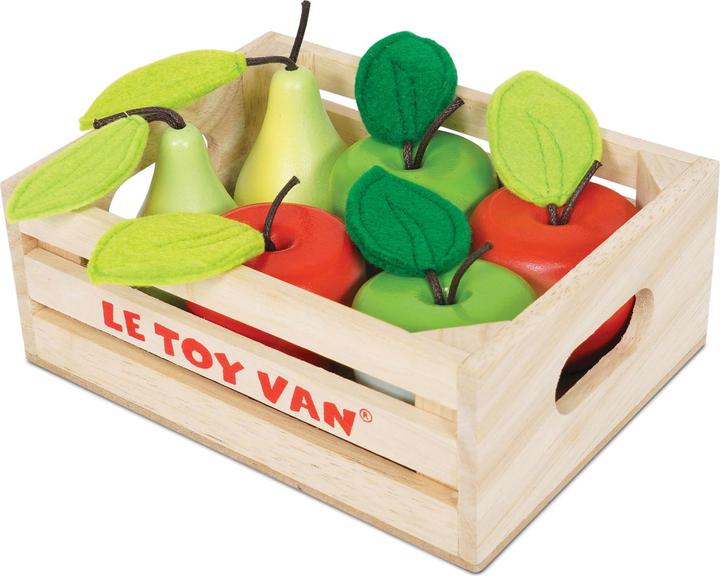 Le Toy Van Äpfel und Birnen Kiste für Kaufladen