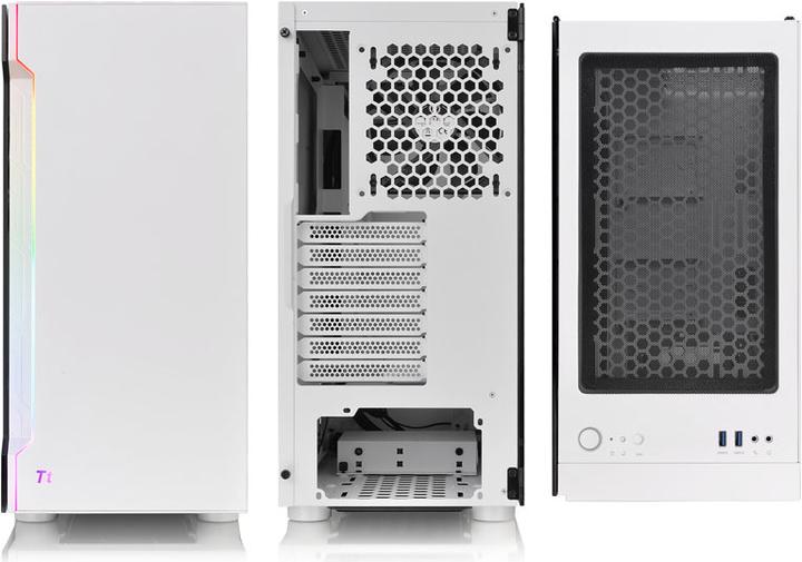 Image du produit Thermaltake H200 TG Snow RGB (ATX, Mini-ITX, Mini-ATX)