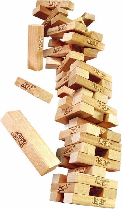 Actual product image Hasbro Gaming Jenga Classic (German, French, Italian)