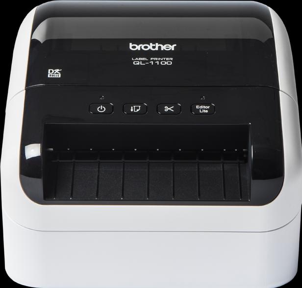 Actual product image Brother P-touch QL-1100 (300 dpi)