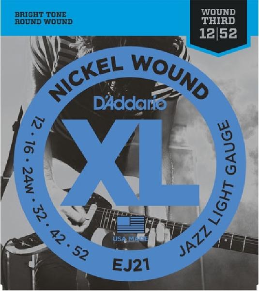 Image du produit D'Addario EJ21 (Guitare électrique, 0.02")