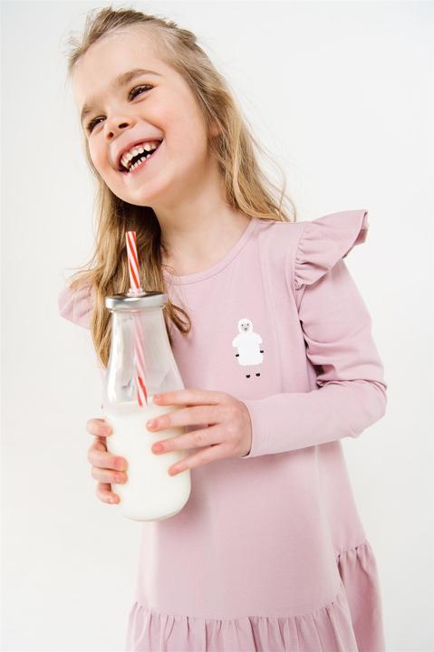 Actual product image Hebe Kleid langarm mit Rüschen und Schafen (80)