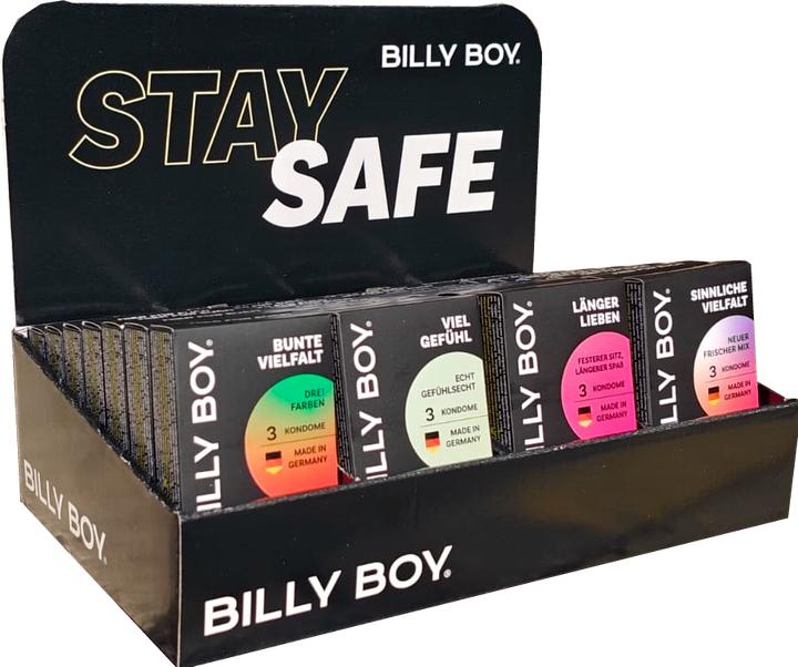 Produktbild Billyboy Billy Boy Display Tray 28 X 3 Kondome (84 Stk.)