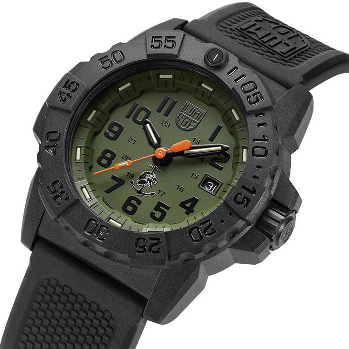 Actual product image Luminox Navy Seal 3500 Series (Analogue wristwatch, 45 mm)