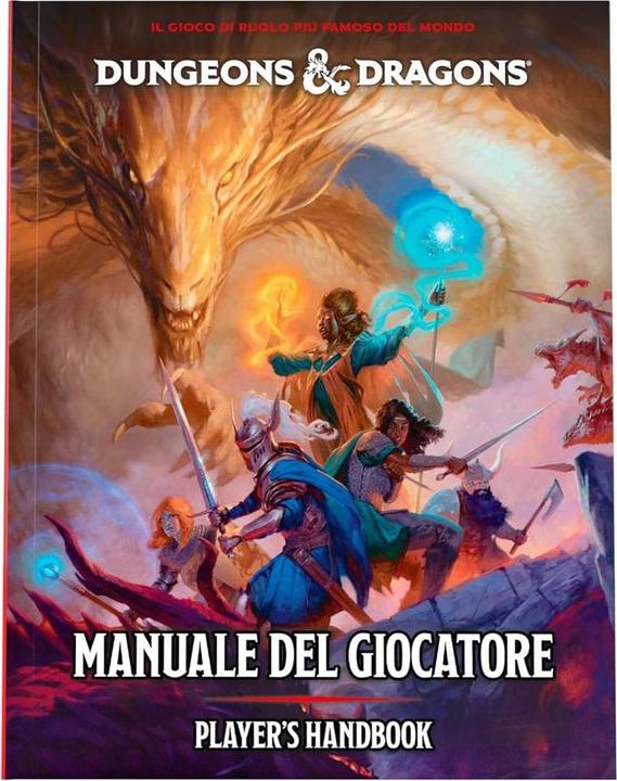 Immagine prodotto Wizards of the Coast Dungeons & Dragons - Manuale del Giocatore 2025 - Italiano (Italiano)