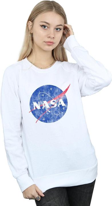 Immagine prodotto Nasa Felpa Insignia Effetto invecchiato Donna (XL)
