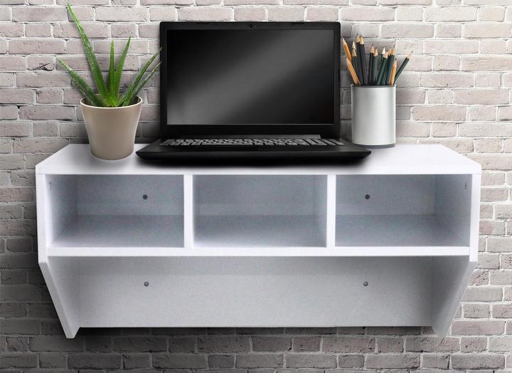 Actual product image HTI-Living Wandschreibtisch Thekla Weiss (80 x 40 x 40 cm)