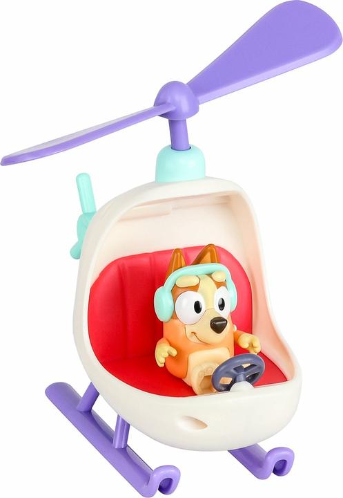 Productafbeelding Moose Bluey helikopter met bingo