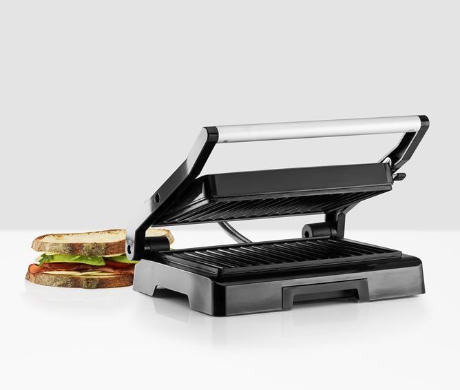Actual product image OBH Nordica Onyx Sandwich Toaster 1000 W Black (EU plug)