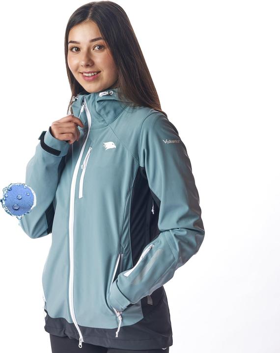 Produktbild Valkental Funktionale & reflektierende Softshelljacke für Outdooraktivitäten - Damen (XL)