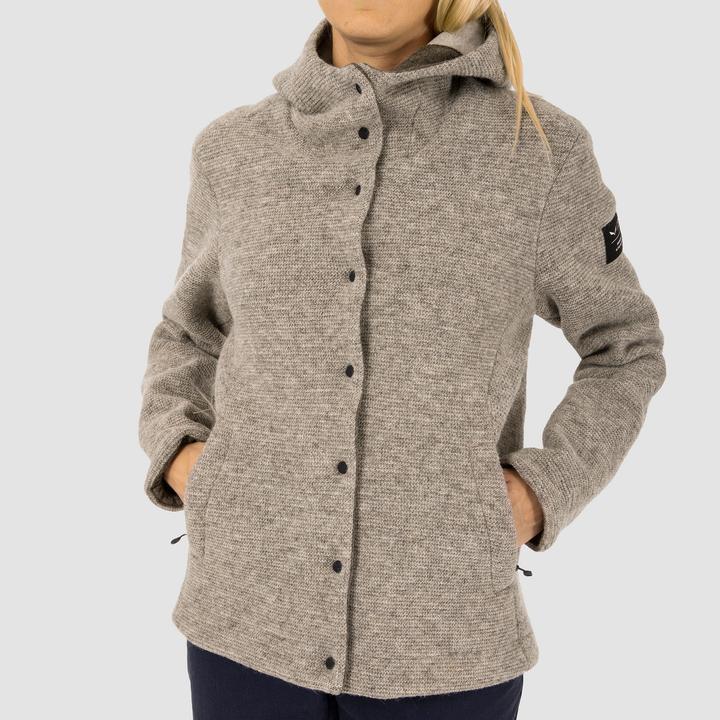 Produktbild Salewa Women's Sarner Undyed Wool Hooded Jacket (38)