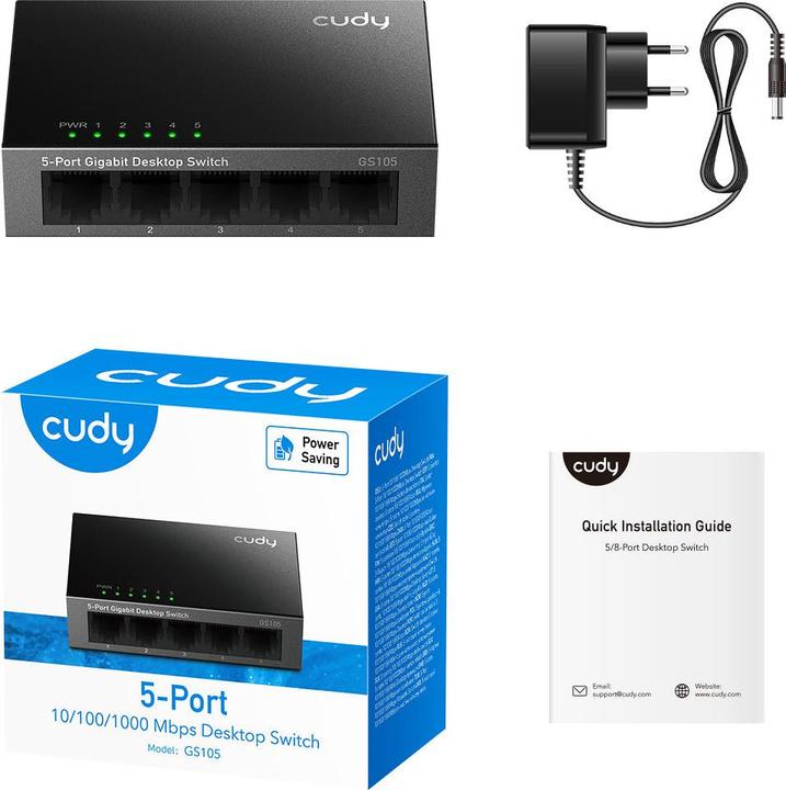 Produktbild Cudy GS105 (5 Ports)