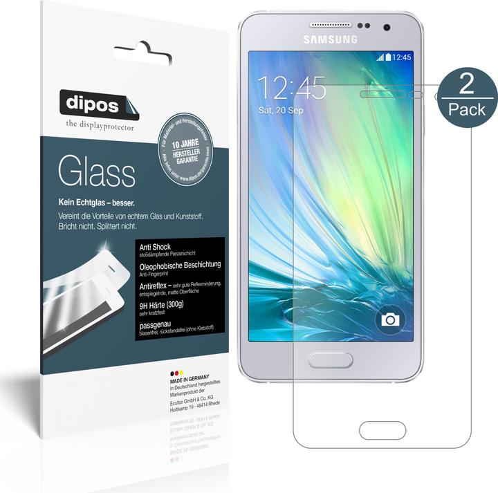 Produktbild Dipos Displayschutz Anti-Shock (1 Stück, Samsung Galaxy A3)