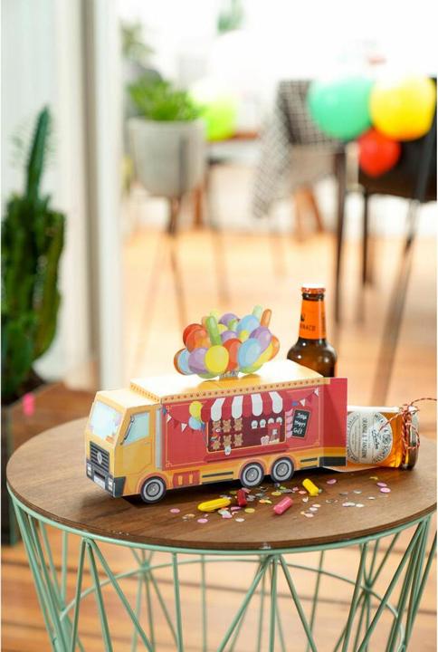 Produktbild Donkey Products Gift Circus Truck foldable giftbox (Geschenkbox, 1 x)