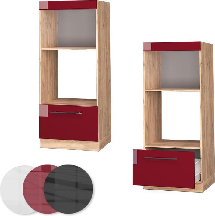 Produktbild Vicco Mikrowellenschrank Fame-Line (60 x 58 x 153.5 cm)