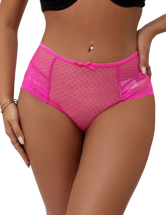 Actual product image Christine Le Duc Slip met Schnürung pink (M/L)