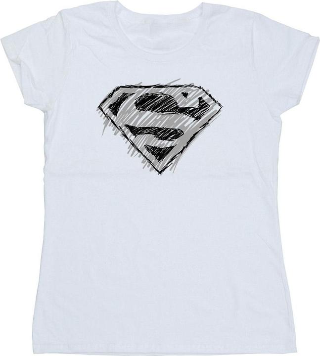 Superman Logo Sketch TShirt (M)