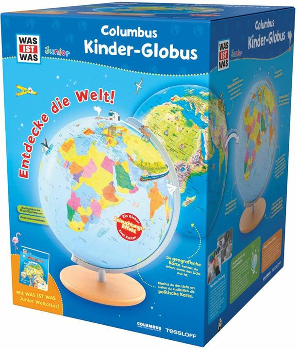 Actual product image Tessloff WAS IST WAS Junior Columbus children's globe (26 cm)