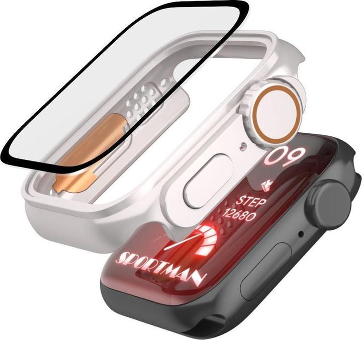 Produktbild Tech-Protect Defense360 case for Apple Watch 4 / 5 / 6 / SE (44mm) - black and orange