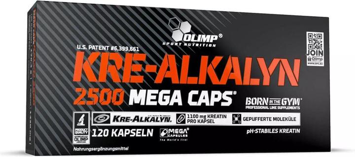 Produktbild Olimp Sport Nutrition Kre-Alkalyn Mega Caps (120 Stück, Kapseln, 150 g)