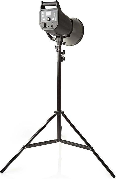 Actual product image Nedis Photo studio light stand Max. load: 4.0 kg Max. working height: 260 cm 3 segments T (260 cm, 4 kg)