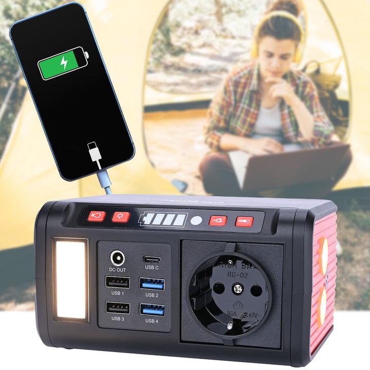 Produktbild Casativo Powerstation & Solargenerator (88.80 Wh, 1.20 kg)