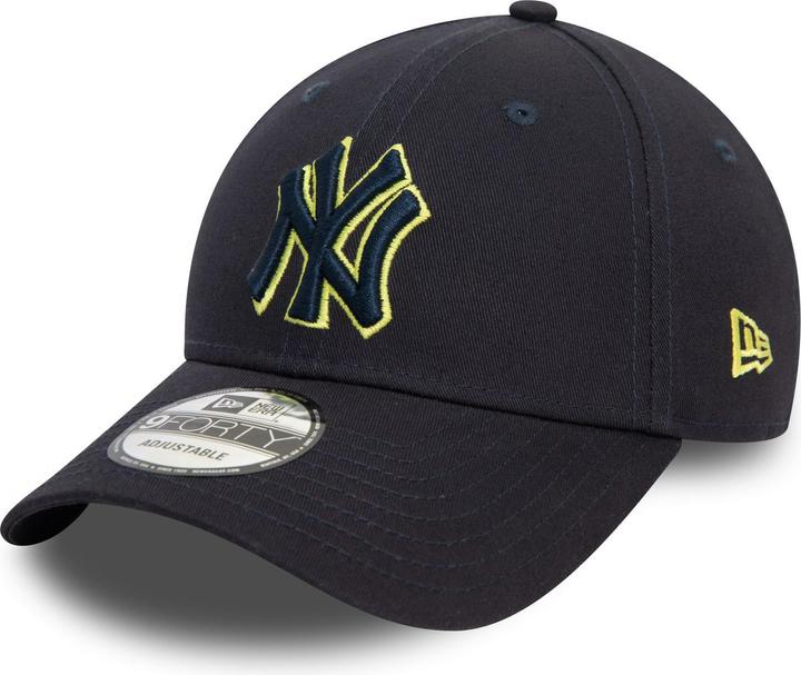 Actual product image New Era 9Forty Strap Cap - OUTLINE New York Yankees navy