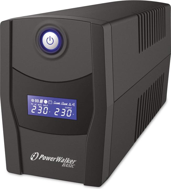 Produktbild Powerwalker USV VI 600 STL Schuko Line Interact (600 VA, 360 W, Line-Interaktiv USV)