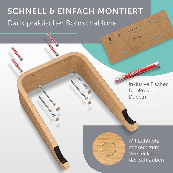 Actual product image Madeco FlyBike M Velowandhalterung